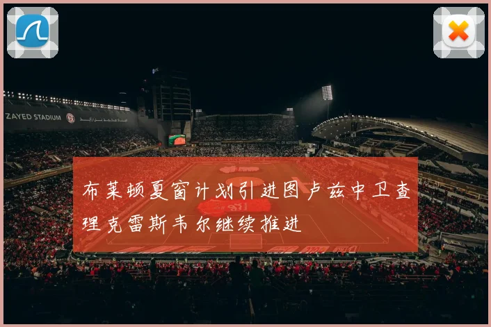 布莱顿夏窗计划引进图卢兹中卫查理克雷斯韦尔继续推进